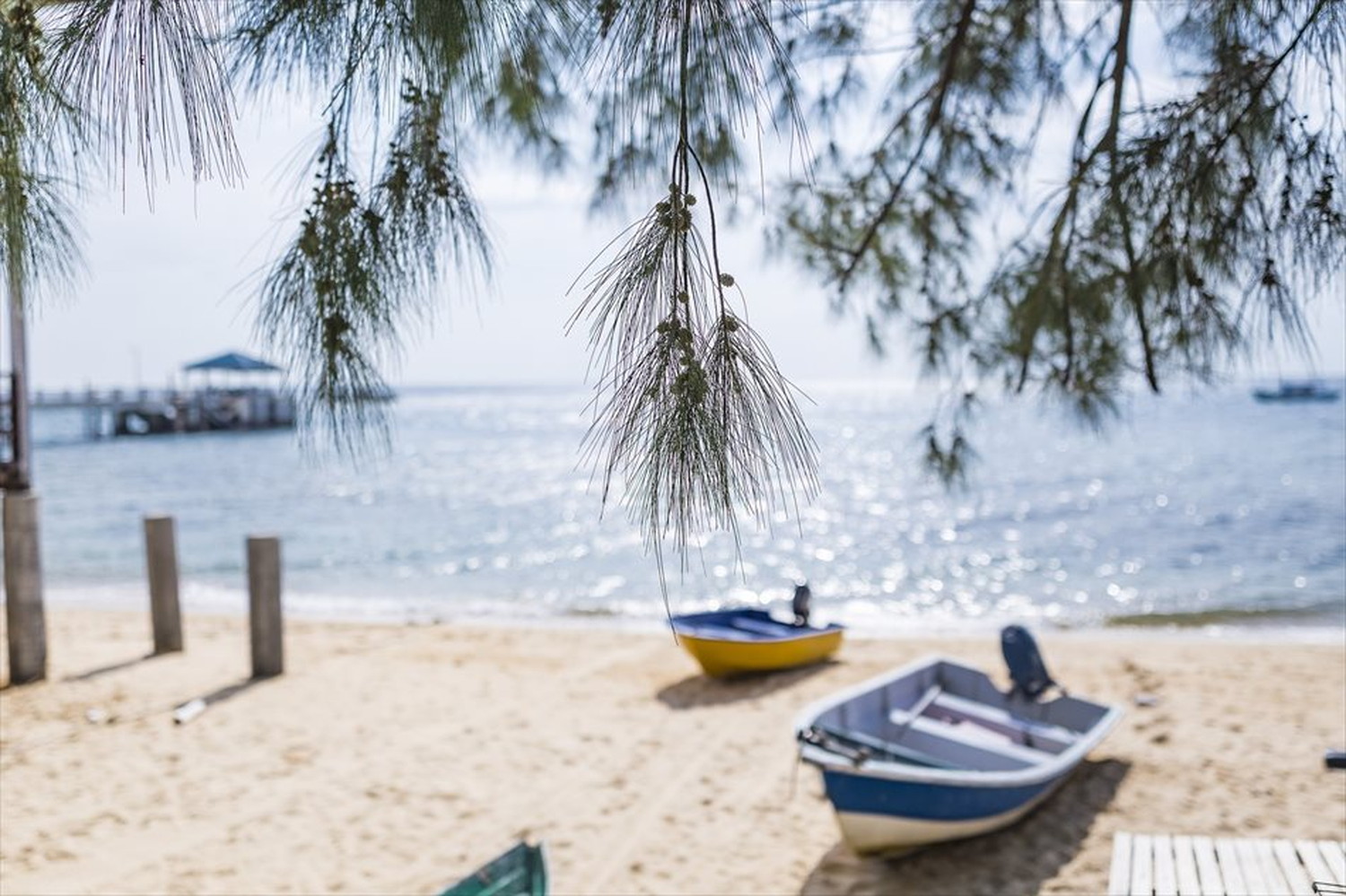 世界のビーチのポストカードやポスター用の写真です|著作権フリー