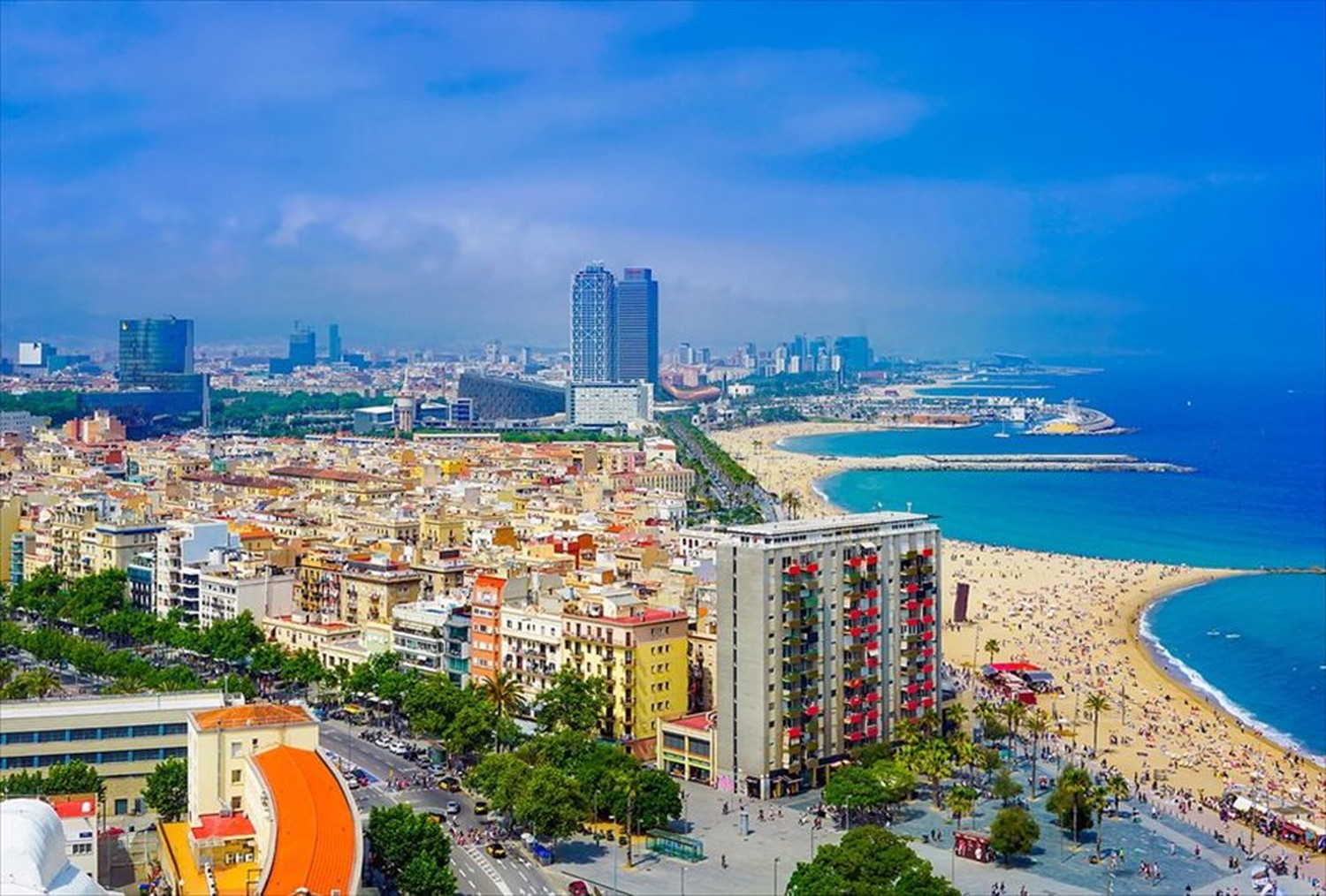 世界のビーチのポストカードやポスター用の写真です|著作権フリー