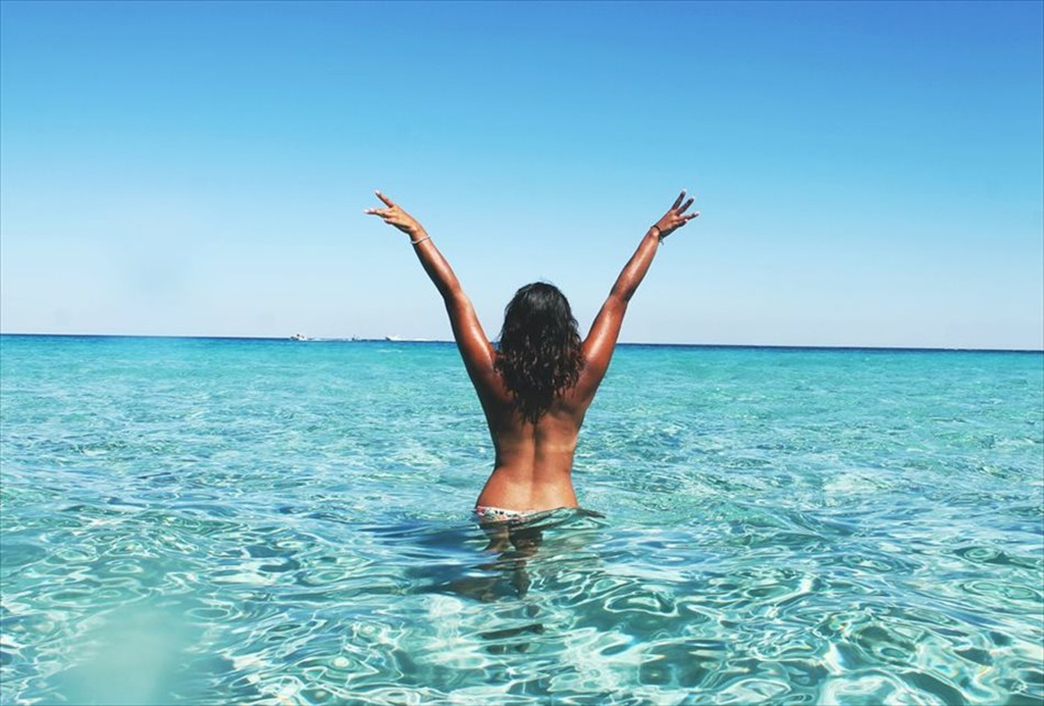 世界のビーチのポストカードやポスター用の写真です|著作権フリー