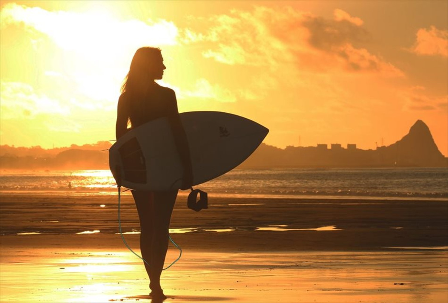 世界のビーチのポストカードやポスター用の写真です|著作権フリー